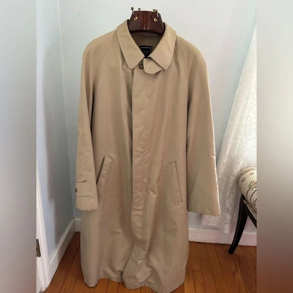 Christian Dior Monsieur Trench Coat Lined 44 L Gorgeous - Belt Classic Luxury